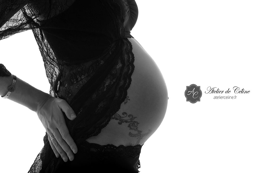 Séance grossesse, femme, studio, femme enceinte (1)
