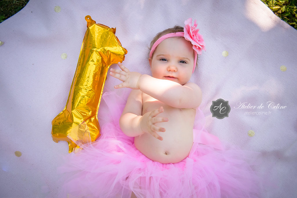 Séance Smash The Cake, enfant, bébé, 1 an, studio, extérieur (6)