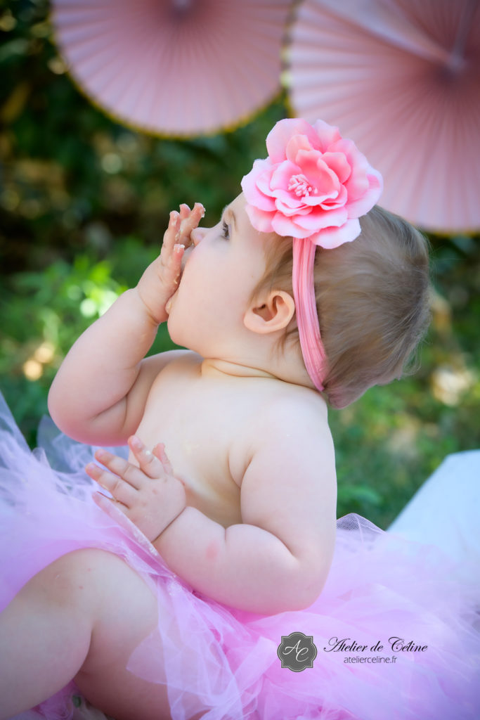 Séance Smash The Cake, enfant, bébé, 1 an, studio, extérieur (5)