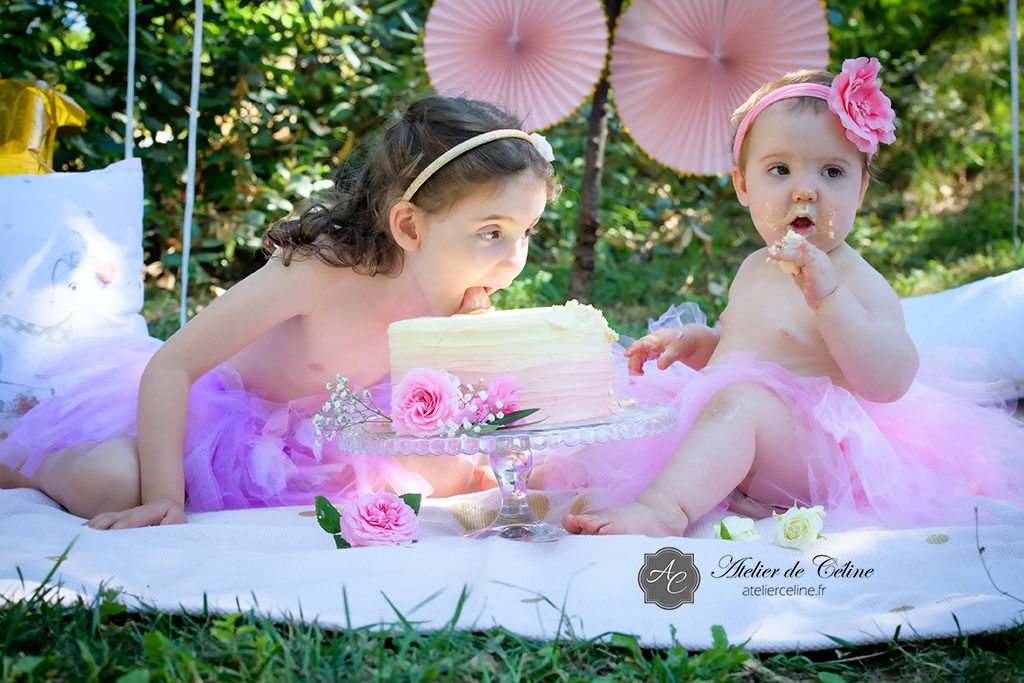 Séance Smash The Cake, enfant, bébé, 1 an, studio, extérieur (4)